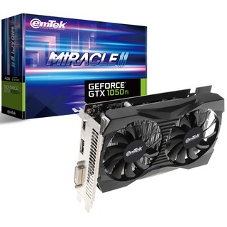 이엠텍 지포스 GTX 1050 Ti MIRACLE II D5 4GB