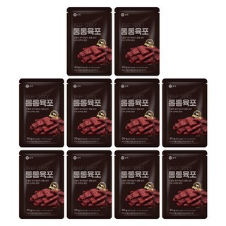 [온작]이영자 통통육포, 10개, 30g