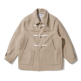 [백화점출고] 커스텀멜로우 남성아우터 새드스마일 더플 코트 CQCAW23711BEX SG 겨울코트