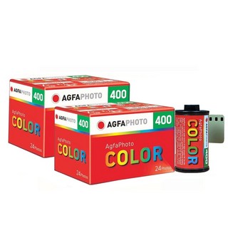 아그파필름 컬러 35mm ISO400-24-2롤 컬러 네그티브, 1개, 아그파컬러필름 400-24-2롤