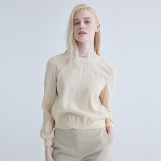 나이스클랍 니트 브레이드 블라우스 N241MWB219 189347