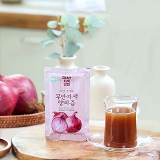 자연식품 자연 그대로 무안 자색양파즙, 100ml, 30개