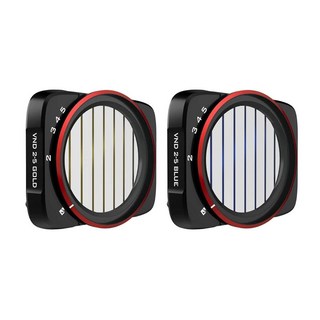 프리웰 가변 ND VND1 5 스톱 VND6 9 2팩 런앤건 카메라 필터 미니 4 프로 호환, St ak Filter VND, Air 2S