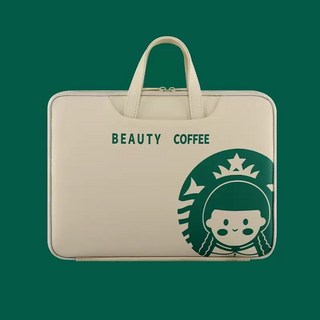 Korise 180도개방 갤럭시탭 아이패드 맥북 노트북가방 13인치 14인치 15인치 16인치, Beauty coffee, 1개