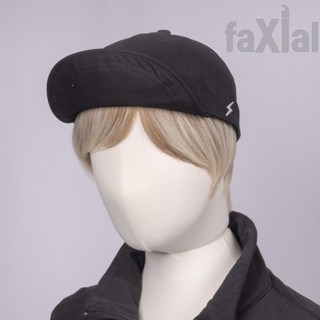 패시얼 대두 빅사이즈 캠퍼스 패브릭 카미 자수 업캡 모자