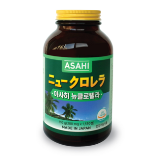 일본 아사히고도 아사히뉴클로렐라 1550정 대용량, 310g, 1개