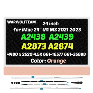 WARWOLFTEAM iMac A2438 액세서리 주황색