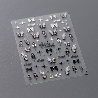 [디비투] 큐빅보석스톤 데코스티커 네일스티커(48종) T-10 1개 상품 이미지