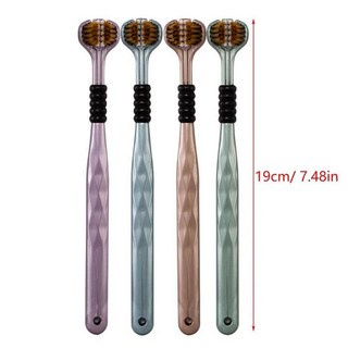 초미세 강모 칫솔 입안 입냄새 건강용 관리 면 모발, 1개, 3. B 2pcs Random