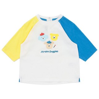 블루독베이비 아티스트 도기 7부티셔츠A 45314-331-03