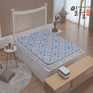 일월 뉴 듀얼하트 플러스 좌우난방 퀄팅원단 자연순환 보일러 온수매트 싱글/더블, 더블(150cmx200cm)