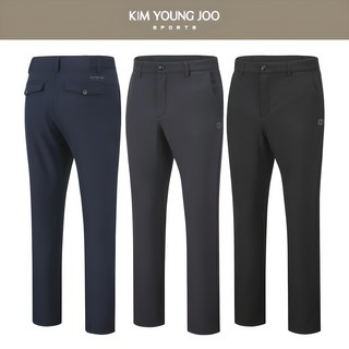 김영주스포츠 남성 기모 본딩 골프 팬츠 겨울용 MP31