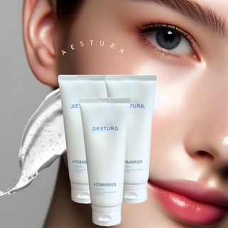아모레퍼시픽 에스트라 더마온 프리미엄 아토베리어크림 피부장벽강화 보습용 크림, 3개, 100g