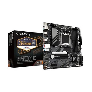 GIGABYTE B650M K 피씨디렉트 (AMD 소켓AM5 DDR5 메인보드)