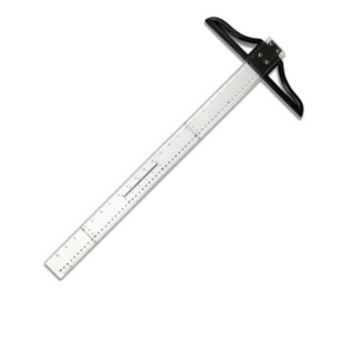 블루마토 플라스틱 T자 각도자 1 A 60cm, 혼합 색상, 1개