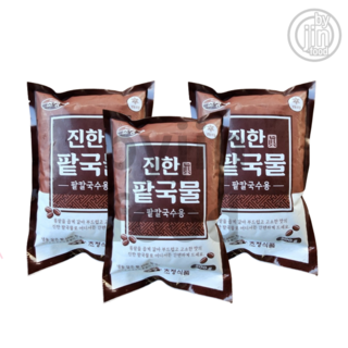 초정식품 진한팥국물 팥칼국수용, 3개, 500g 팥물