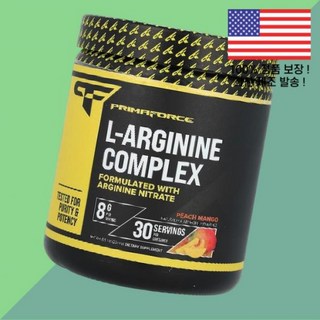 프리마포스 아르기닌 아르지닌 L아르기닌 엘 L-아르기닌 아미노산 복숭아 피치 망고 8.5온스 237g Primaforce L Arginine Complex Peach Mango, 1개