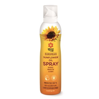 백설 유러피안 해바라기유 스프레이, 1개, 200ml
