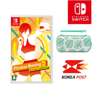 닌텐도 SWITCH 피트니스 복싱 2 게임타이틀, 닌텐도 피트니스 복싱 2+동물의숲 알로하 파우치