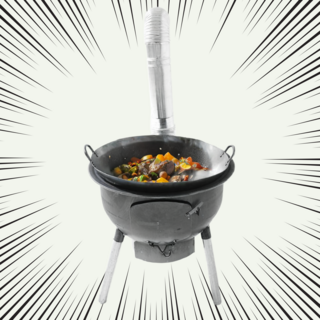 매일상점 레저다모아 드럼통 바베큐 연탄구이 숯불 소각로 가마솥 대용량 바람막이 화덕 삼발, 1세트, 43CM+연통3개+상판링(1~2인용)