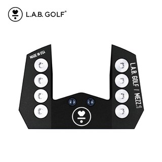 랩골프 LAB MEZZ.1 블랙 말렛 제로토크 골프 퍼터, 33도