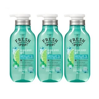 프레시팝 두피 클렌징샴푸500ml 모히또향, 3개, 500ml