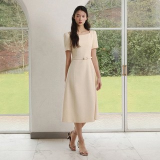 잇미샤 25 S/S 스퀘어넥 벨티드 원피스 ITP4ZOP930 1337668