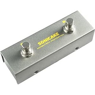 SONICAKE 기타 페달 이팩터 효과 이중 순간 풋 스위치 소니케이크 듀얼