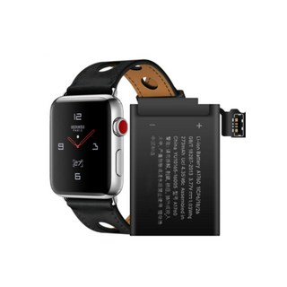 애플 워치 시리즈용 교체 배터리 iWatch 1 2 3 4 5 SE 6 38mm 40mm S1 S2 S3 GPS LTE S4 S 10 A2059 S4 44MM 배터리, Apple i Watch SE 40MM, 1개