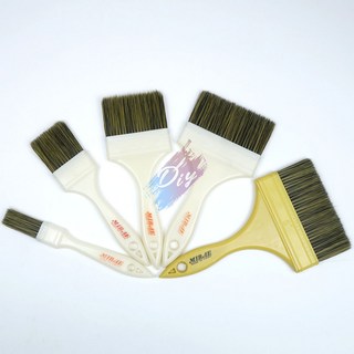 브랜드없음 평붓 플라스틱손잡이 페인트붓 막붓 빽붓 청소붓, 1개