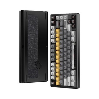 WOB Rainy 75 RT 레이니 Pro 상옵 RGB 자석축, 블랙