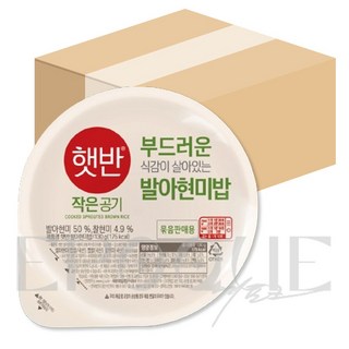 햇반 발아현미밥, 130g, 24개