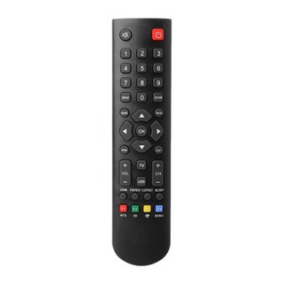 스마트 TV 리모컨 미디어 플레이어용 TCL RC3000E2008-RC3000E-RM201AA용 리모컨 교체, 01 Black