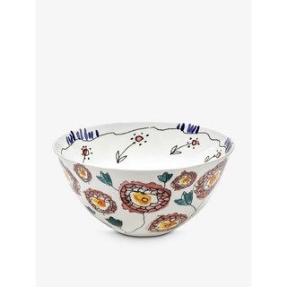 마르니 볼 Serax x Marni Anemone Milk floral-motif bone-china serving bowl 25cm, 1개