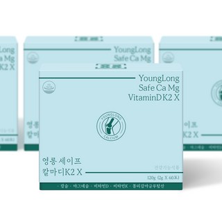 영롱 세이프 칼마디 K2 X 3+1, 120g, 4개