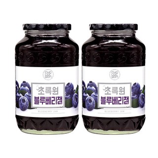 초록원 블루베리잼, 1kg, 2개