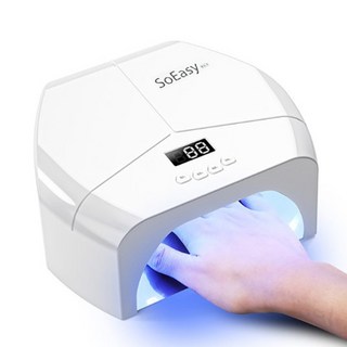e세상 전문가용 젤램프 UV/LED 고출력 네일램프 298W, 1개, 화이트