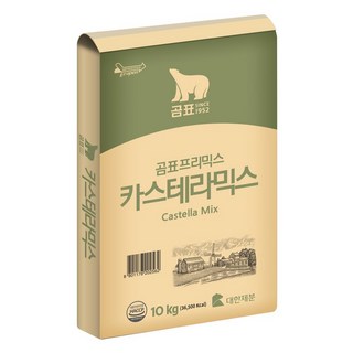 [정품]대한제분 곰표 카스테라믹스 10kg 만주 반죽(2포 묶음배송가능), 1개