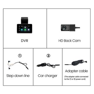 3인치 4G 블랙박스 /LCWS/FVWS 듀얼 차량 관리 비디오 녹화 WIFI GPS 후방 카메라 원격 라이브 자동차 DVR, Black, 아무도