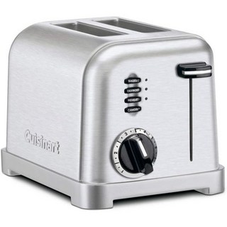 Cuisinart 쿠진아트 CPT 160 메탈 클래식 2슬라이스 토스터 브러시드 스테인리스