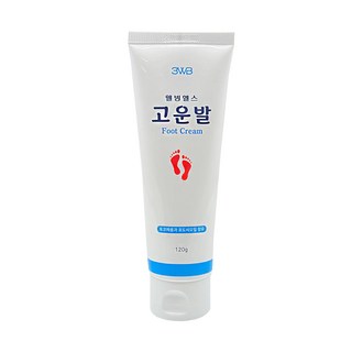 웰빙헬스팜 고운 발 튜브 풋크림, 120g, 1개