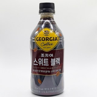 24PET 블랙 조지아 470ml 스위트, 24개