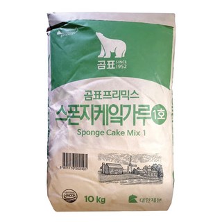 [정품]곰표 스폰지케잌가루 1호 10kg 카스테라믹스, 1개