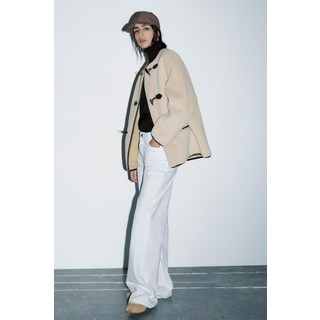 ZARA 퍼 토글 코트 8372/300
