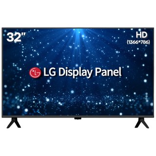 에어리브 LG IPS 정품패널 32인치 LED HD TV, XP32H, 고객직접설치, 스탠드형, 81cm(32인치)