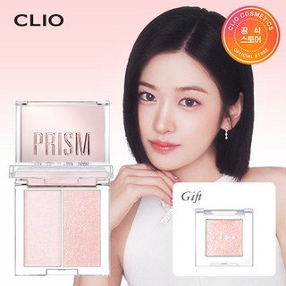 클리오 프리즘 하이라이터 듀오+단독증정, 001 크림피즈, 1개