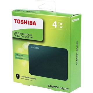 4TB 도시바 칸비오 베이직3 외장하드