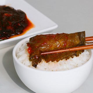 [세이브밀] 중독성 양념 국내산 수제 양념깻잎 절임 깻잎 장아찌 간편 반찬 소포장, 250g, 10개