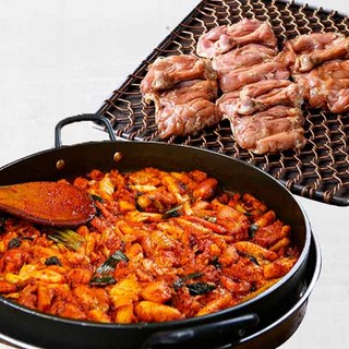 Fresh 국내산 춘천 양념 닭갈비 닭다리살 1kg, 1개
