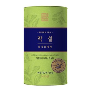 녹차원 프리미엄 증제 작설차 (녹차) 50g